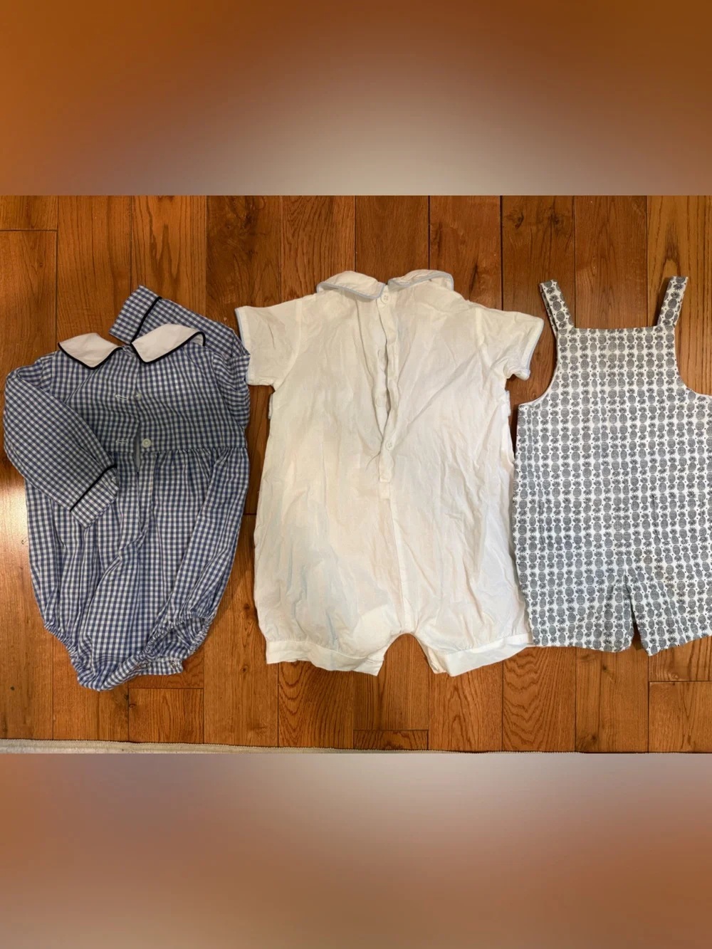 Boys John-John’s- set of three
